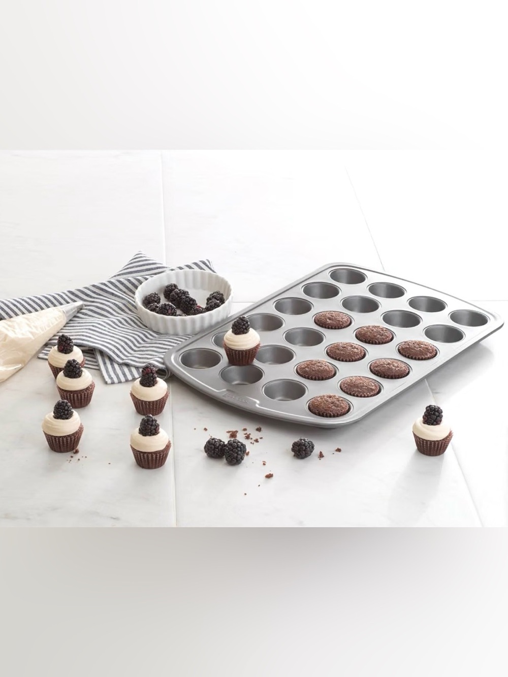 2 pack of 24 count mini muffin pan